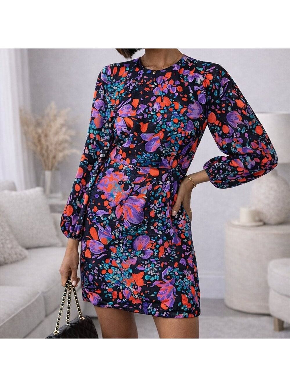 *Essentiel Antwerp Wagging Floral Silk Jacquard Dress size 34